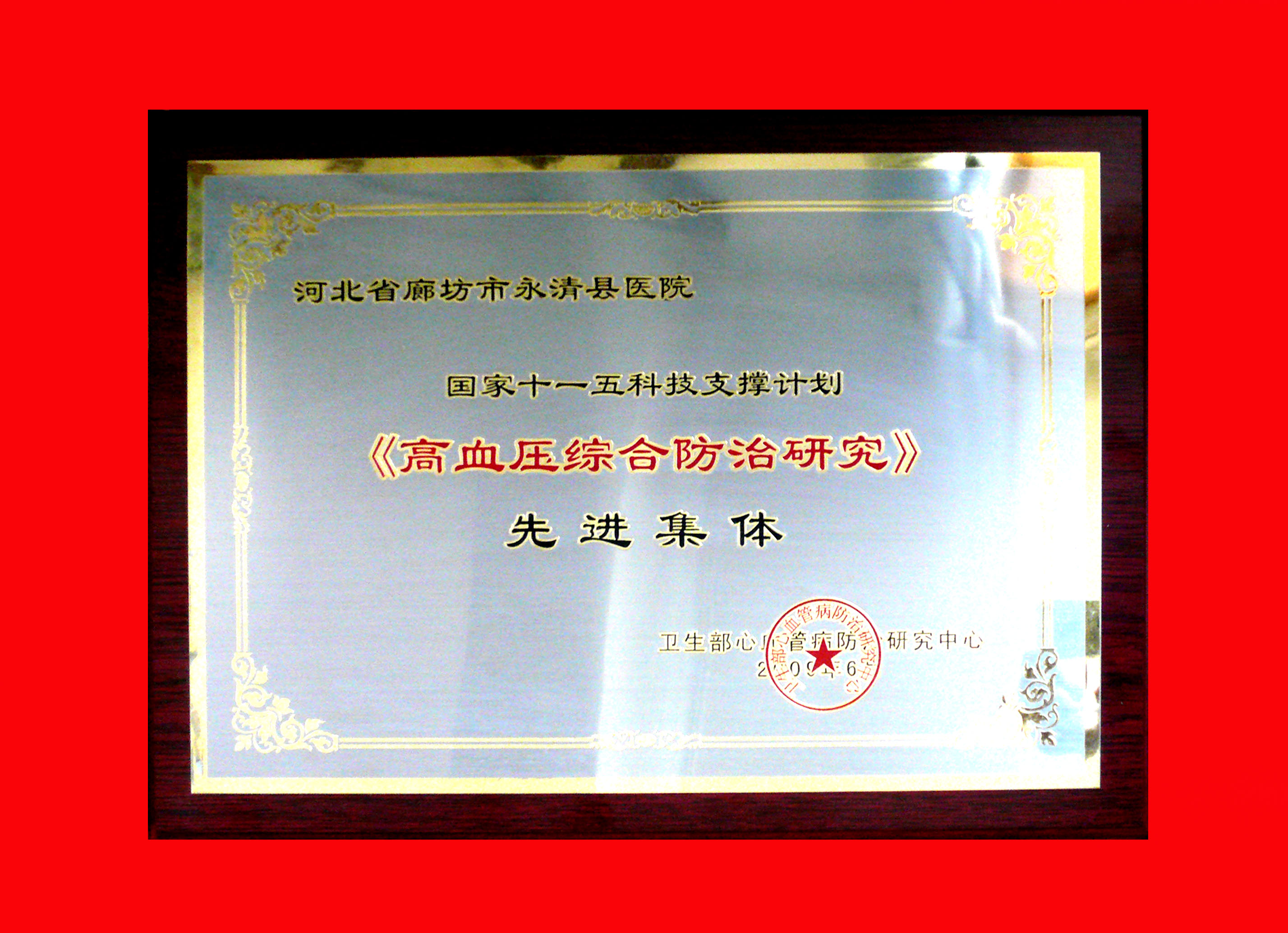 醫(yī)院榮譽(yù)
